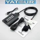 Bluetooth вспомогательный адаптер Yatour для Honda Accord Civic CRV, автомобильный радиоприемник, комплект громкой связи, цифровой музыкальный переходник