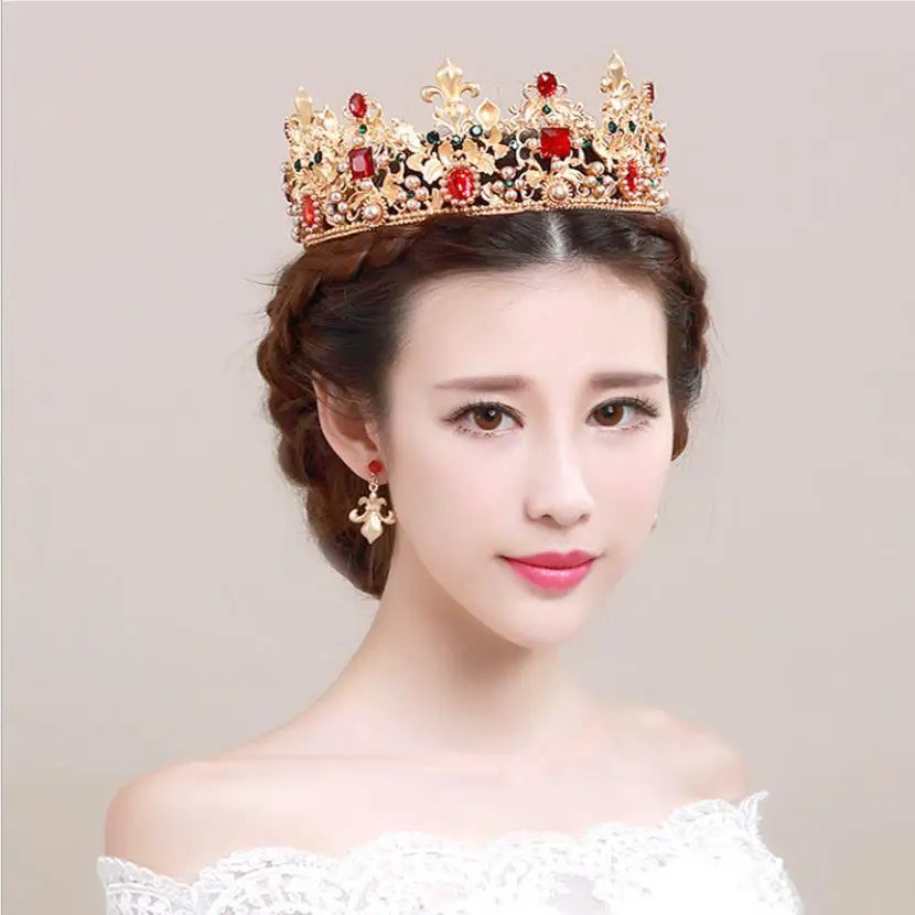 Женский металлический танцевальный браслет с короной головной убор аксессуары