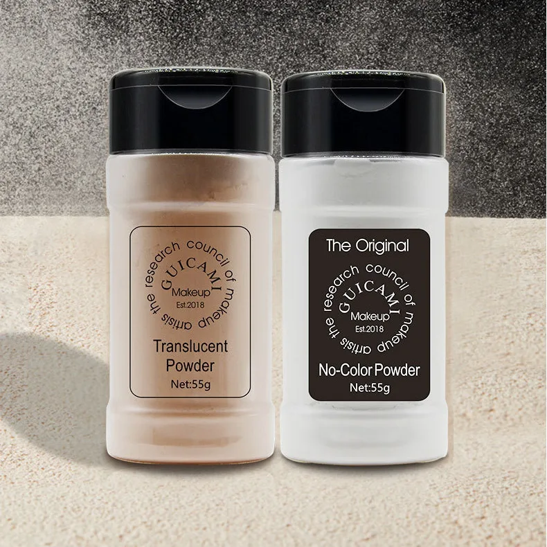 Пудра 2018 с серийным номером макияж художников рассыпчатая пудра без цвета для