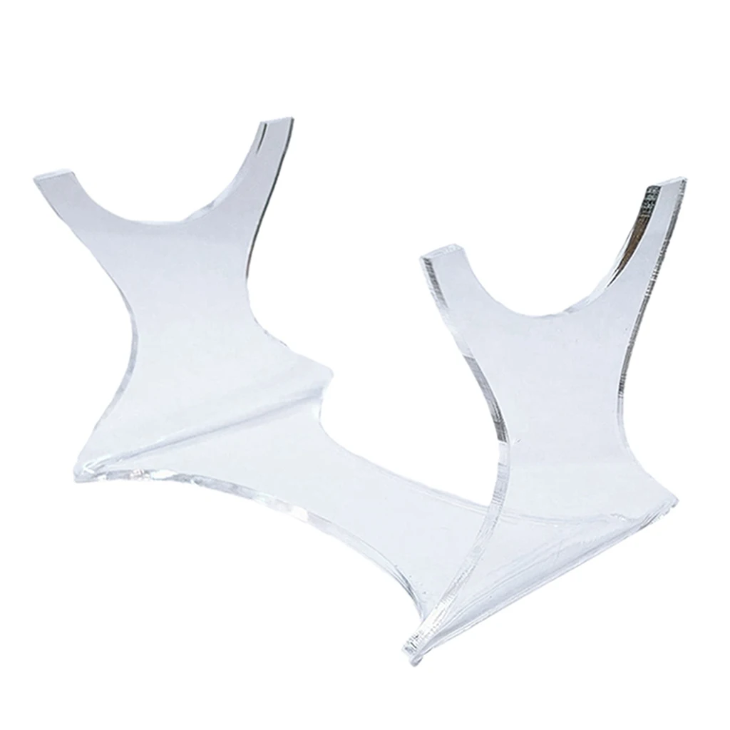 Прозрачная акриловая u-образная стойка для дисплея органайзер подставка Lightsaber