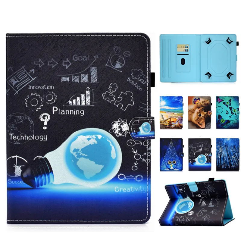 Принт из искусственной кожи подставка чехол для 6 дюймов чтения электронных книг