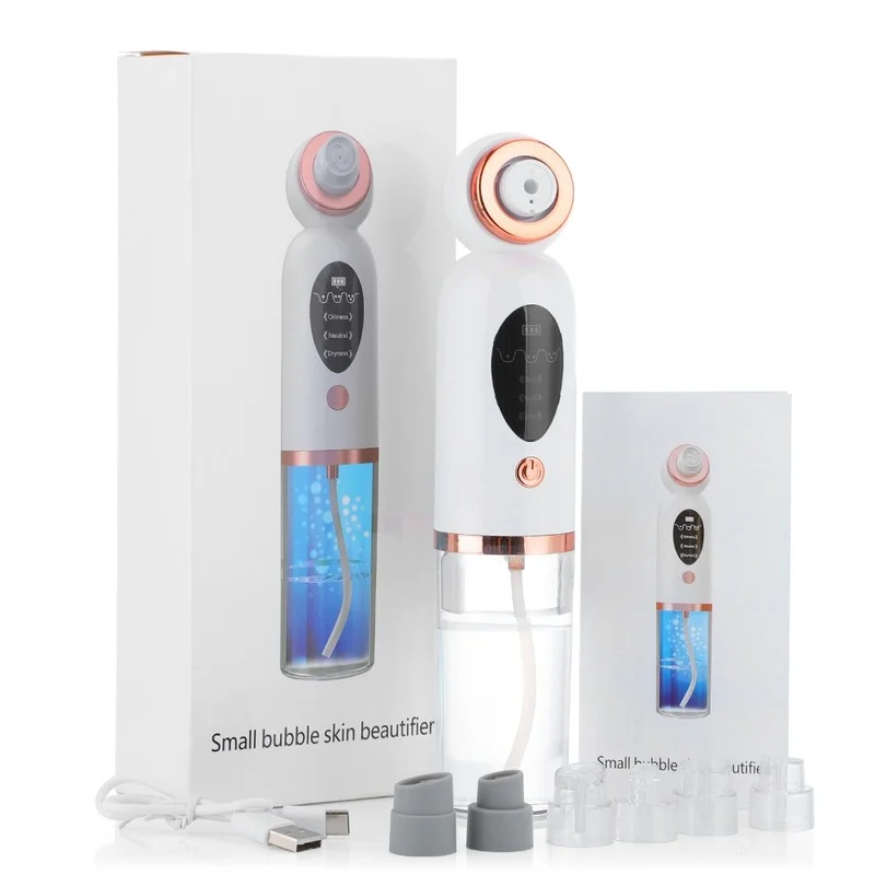 The New Small Bubble Blackhead Suction Instrument Electric Cleansing Face | &amp Blemish Removers