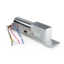 5 Wires Metal Electric Bolt Lock Electronic Door Lock Low Temperature with Time Delay for Access Control System Safety