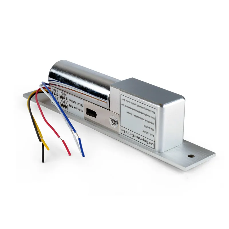 5 проводов металлический Электрический Болтовой замок электронный дверной