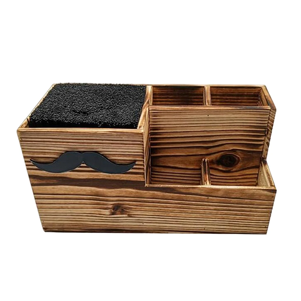 

1Pc Hairdressing Tool Box Barbershop Storage Box Scissor Rack