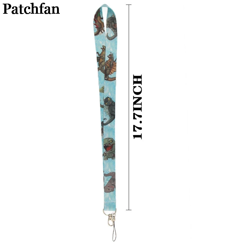 Patchfan Динозавры в винтажном стиле ID Pass карты Знак мультфильм шейные платки