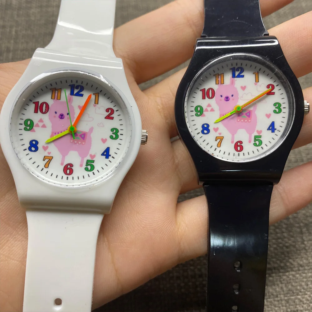 

Hottest Selling Children's Watch Transparent Jelly Silicone Cartoon Puppy Girl Baby Quartz Watch Student Sports Clock Relojes