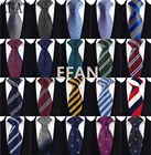 Галстук мужской, Шелковый, в клетку, 8 см, классический, 1200 игл