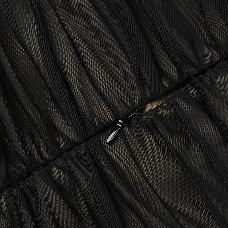 

VC All Free Shipping Trendy Draped Mesh Design Sexy Off Shoulder Short Sleeves Celebrity Party Club Bandage Dress