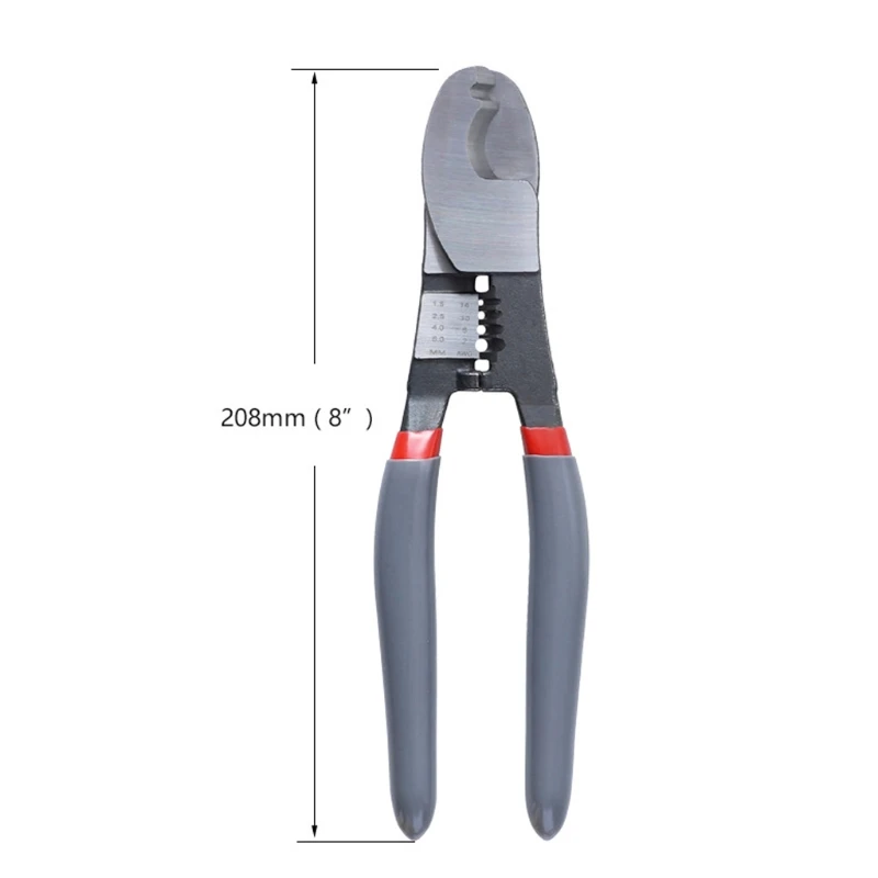 

7/8 Inch Hand Cutting Tools Cable Cutter Electrician Scissors High Leverage Hardness Cable Shears Electric Wire Stripper