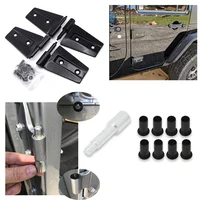 Car Accessories Door Hinge & Bushing Liner Removal For Jeep Wrangler JK 2007-2018 Heavy-Duty  2 Door Steel