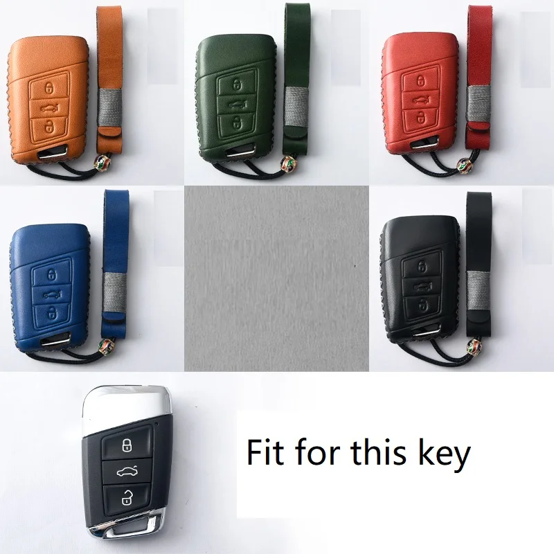 Чехол из натуральной кожи для автомобильного пульта дистанционного управления