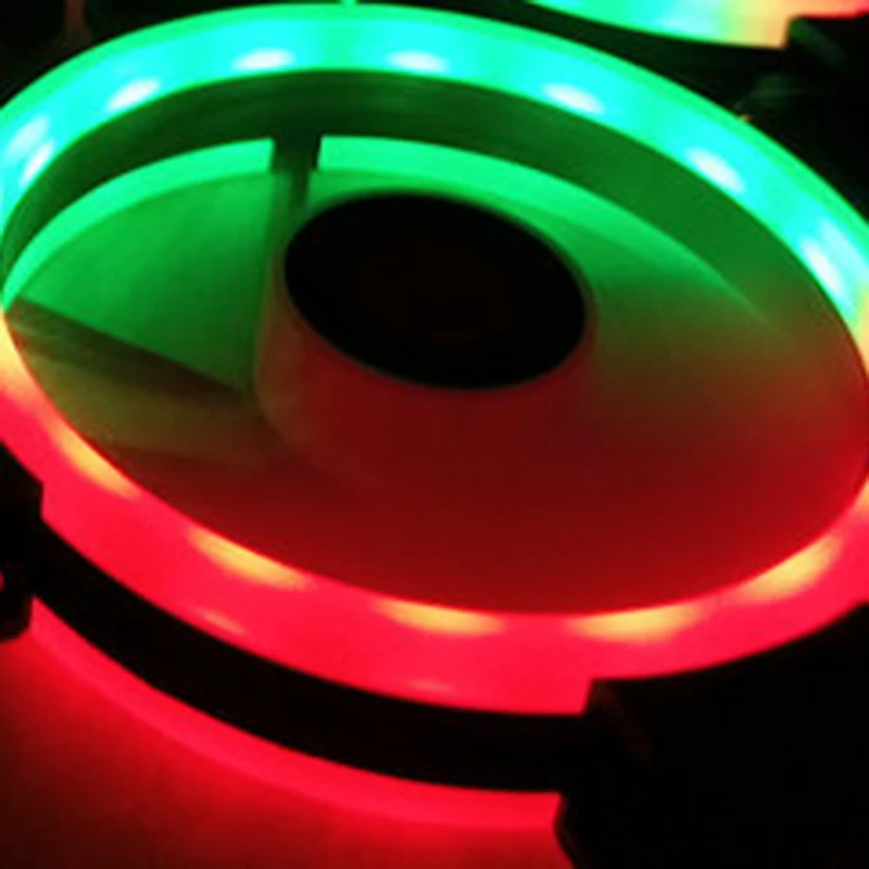 COOLMOON F GM1 чехол для компьютера PC охлаждающий вентилятор RGB Настройка 120 мм тихий +