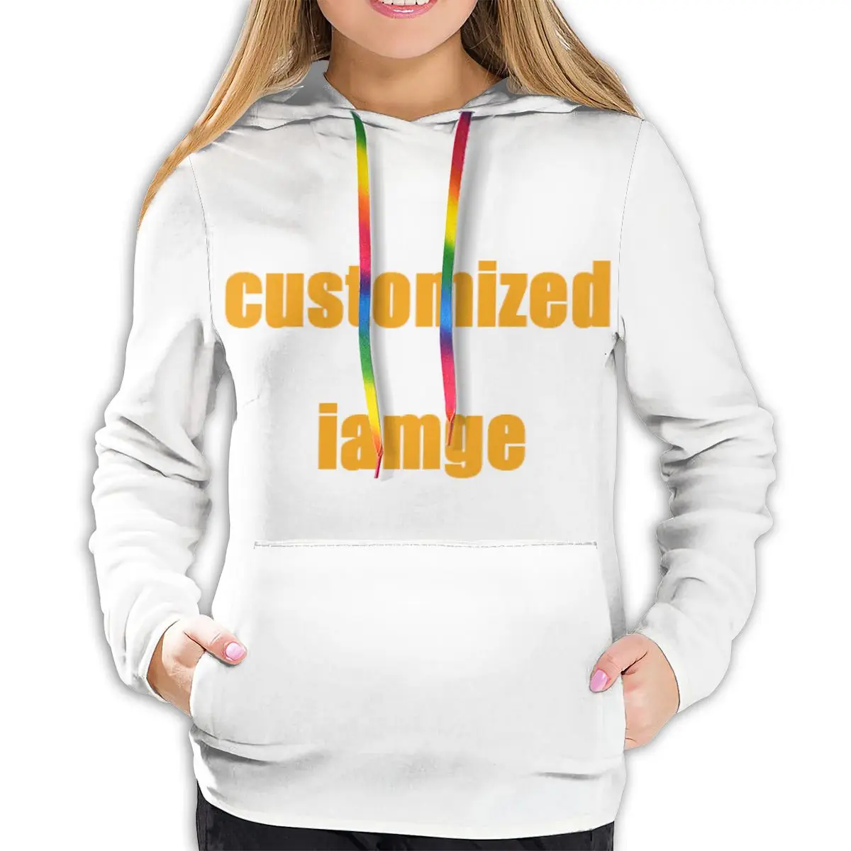 Свободная Женская толстовка с капюшоном и длинным рукавом|Женские толстовки