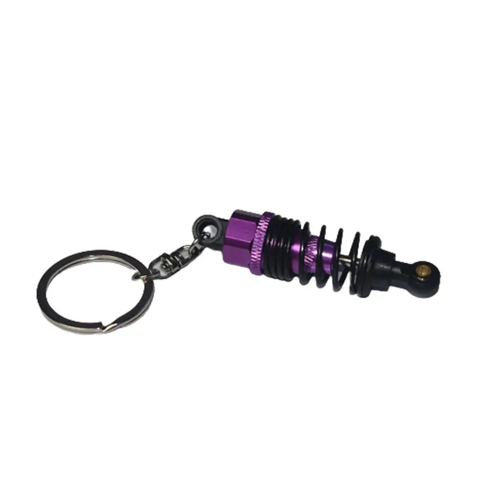 

Car Keychain Spring Keychain Shock Absorber Model Car Car Pendant Key Ring G6K7