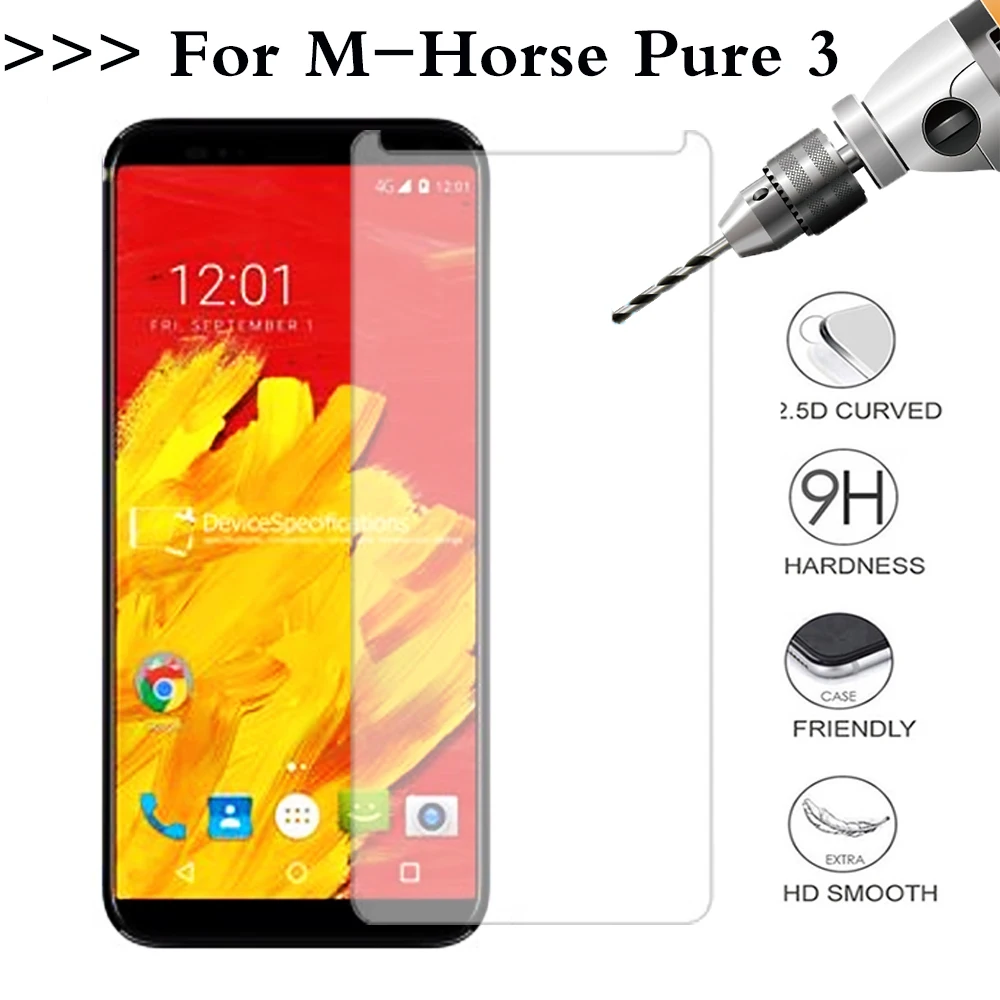 Новое защитное стекло для телефона M-horse Pure 3 закаленное покрытие экрана