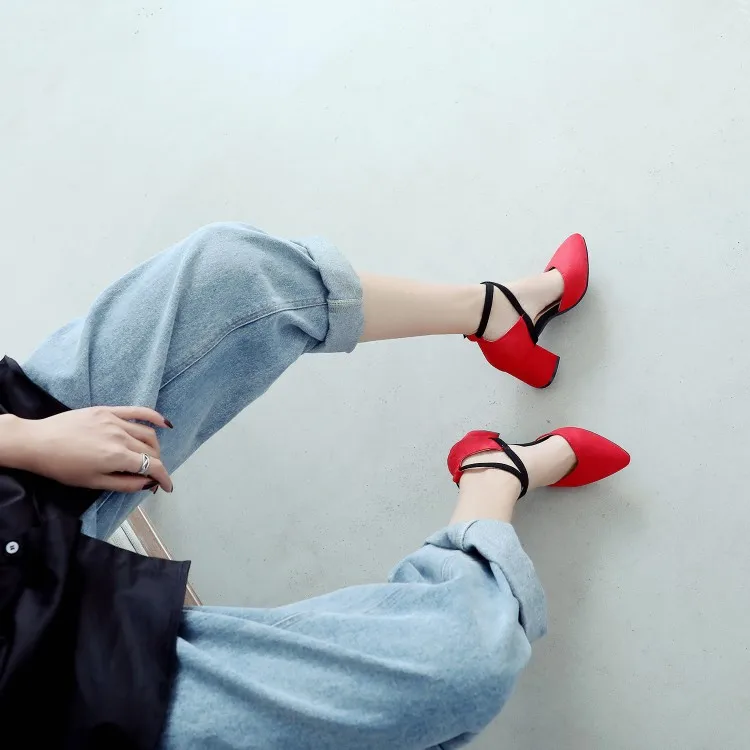 Босоножки на высоком каблуке большого размера женская обувь летние женские