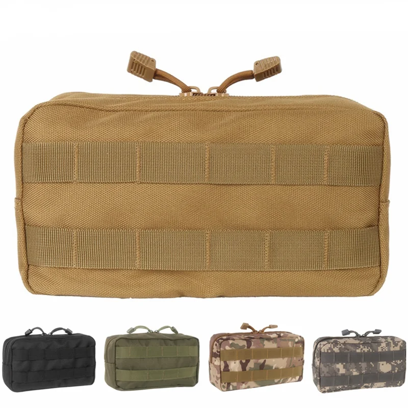 

CQC Tactical Molle Medical Belt Pouch EDC Sundries Military Hunting First Aid Bag Magazine Drop Waist Pack Outdoor Storage Bags