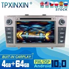 Автомобильный радиоплеер для Toyota Avensis T27 2009-2015 Android 10, автомобильный GPS-навигатор, головное устройство, автомобильное стерео, Wi-Fi, DSP, BT