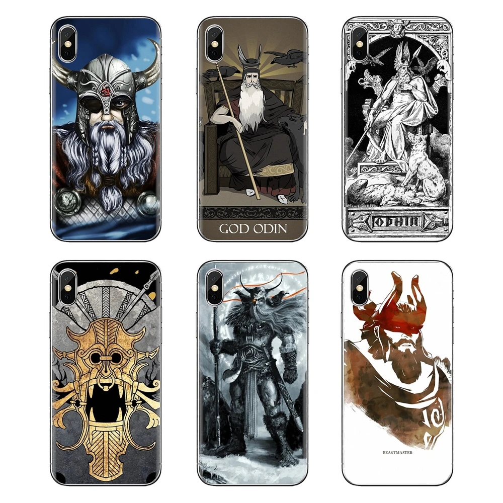 Для iPhone XS Max XR X 4 4S 5 5S 5C SE 6 6S 7 8 плюс samsung Galaxy J1 J3 J5 J7 A3 A5 воин-Викинг Скандинавской Тор