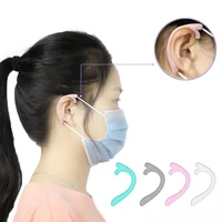 50 hot sale 5pairs reusable silicone non slip face cover ear pain relief grip extension hook