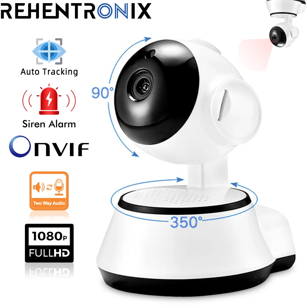 IP-камера видеонаблюдения 1080P HD Wi-Fi PTZ Onvif | Безопасность и защита