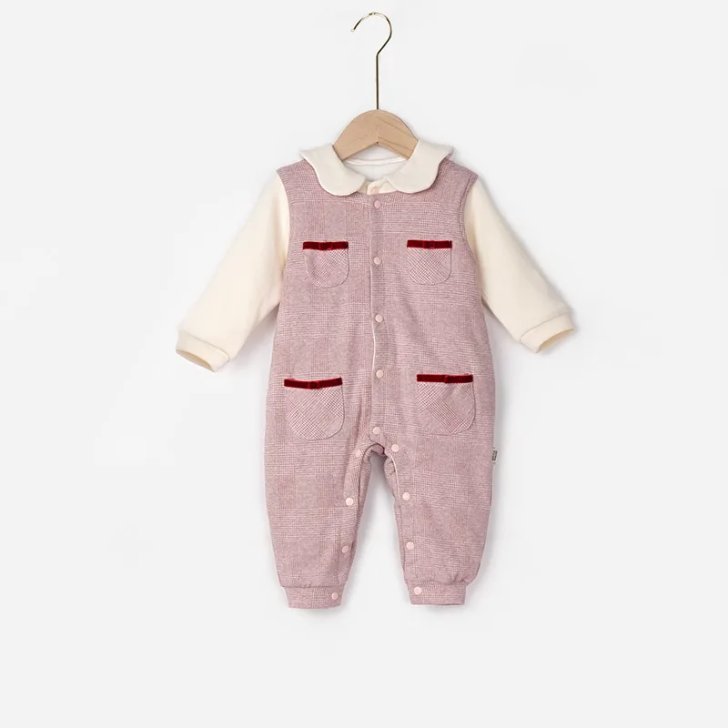 Новинка 2019 года модные детские комбинезоны с длинными рукавами сезон осень-зима