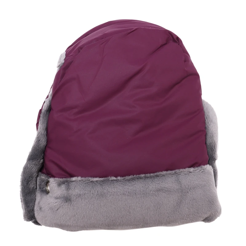 

Winter Pram Hand Muff Baby Carriage Pushchair Warm Fur Fleece Hand Cover Buggy Clutch Cart Muff Glove Stroller Accessories