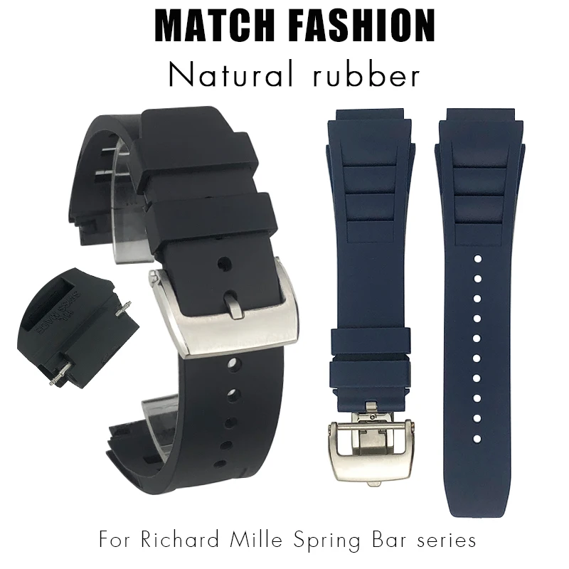 

Ремешок силиконовый для часов, 20/25 мм, водонепроницаемый