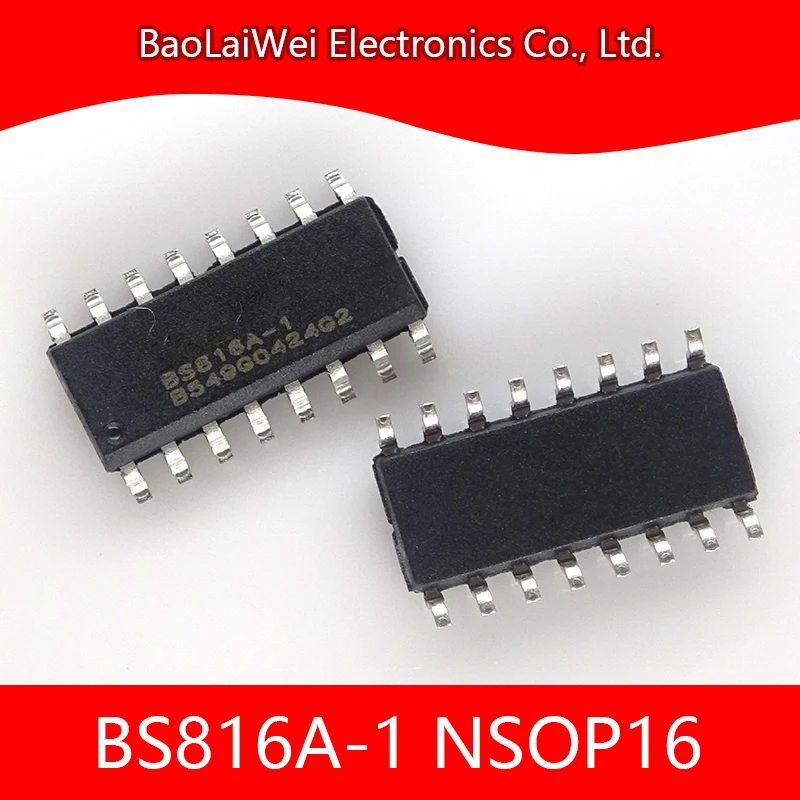 

5pcs BS816A-1 16NSOP ic chip Electronic Components Integrated Circuits Active Components Touch Key