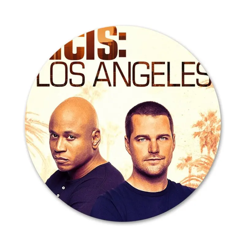 Значки в стиле Лос-Анджелеса 58 мм значок металлические значки для украшения