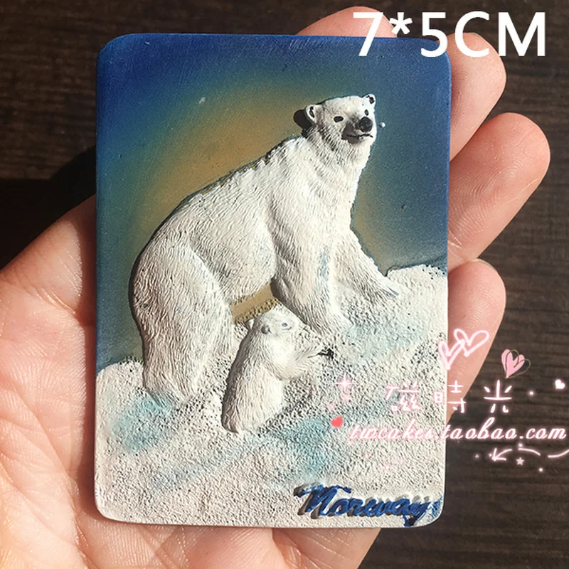 Норвежский туристический Мемориальный ландшафт магнит для холодильника