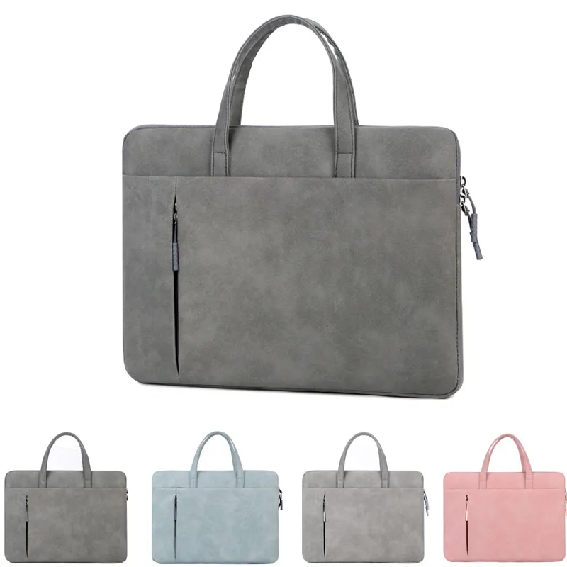 

Laptop Bag Notebook Handbag for Macbook Air Pro M1 13.3 14 15.4 15.6 Inch Case Waterproof Carry Computer Briefcase Sleeve Bags