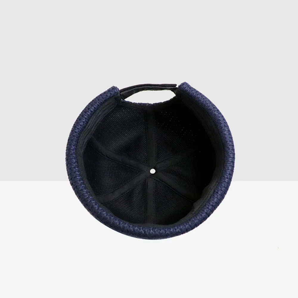 

[AETRENDS] Knitted Round Hat Retro Hip Hop Beanie Hats for Men Women Z-9975