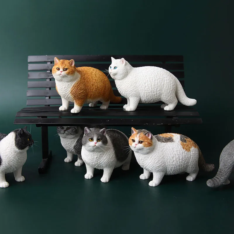 

JXK Studio 1/6 Scale Fat Cat Series British Short Cat JXK064 Animal Model for Fans Collection