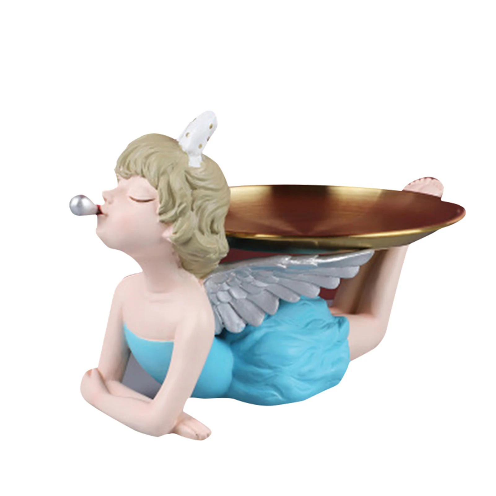 

Украшения из смолы Angel Bubble Girl, гладкие линии, яркие цвета, свадебный подарок, крафтовое украшение для дома SCVD889
