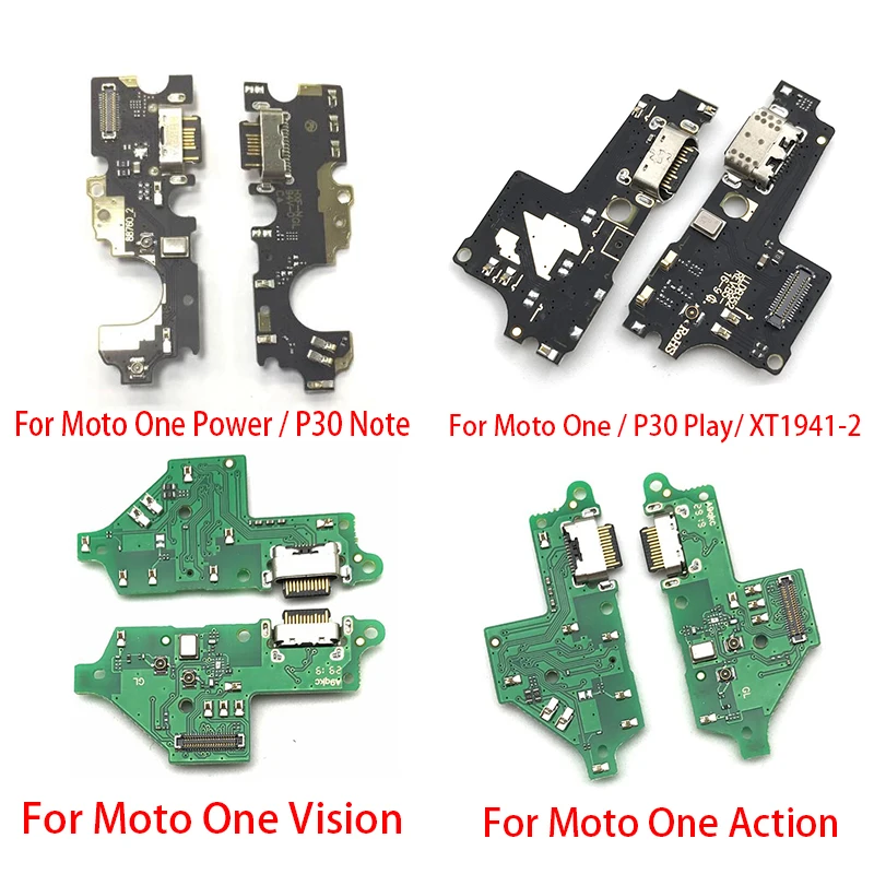 5 шт. для Moto G3 G5 G4 G6 G7 G8 G9 Play Power Lite One Vision Action USB зарядное устройство Порт коннектор