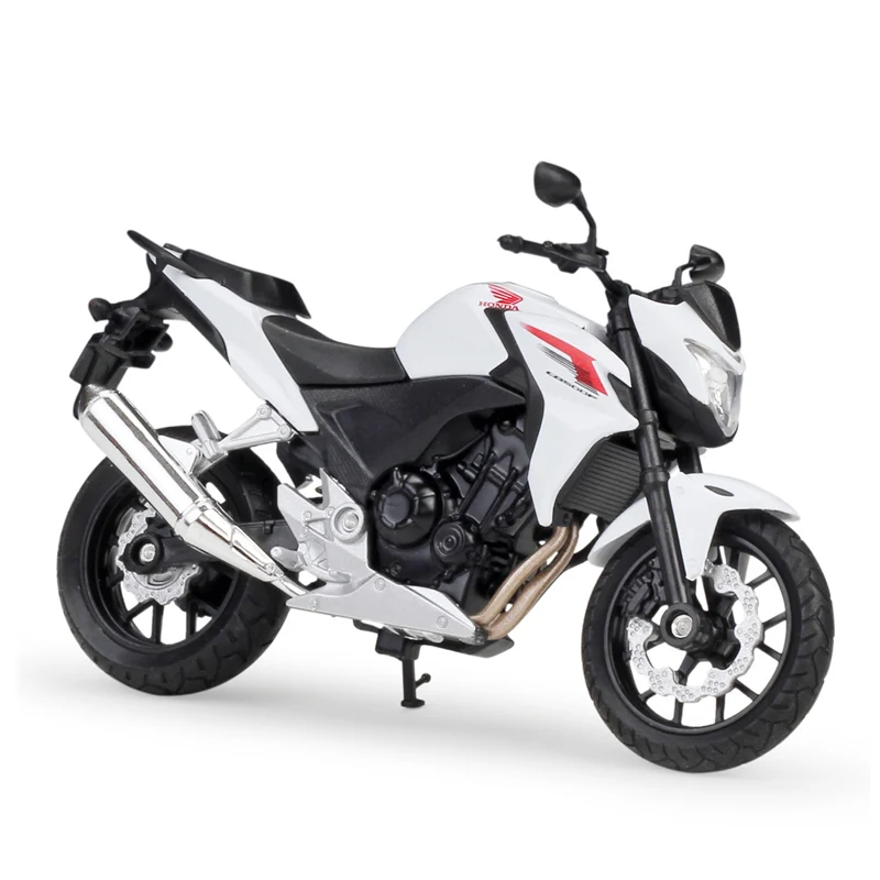Модель спортивного мотоцикла Welly 1:18 CB500F отлитый под давлением из сплава реальная