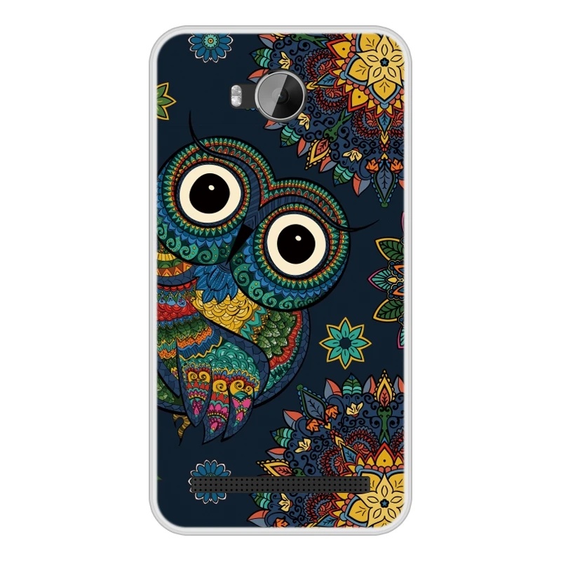 Чехол для Huawei Y3II Y3 II Мягкий Силиконовый ТПУ шикарный рисунок печать Y 3 2 LUA L21 чехол
