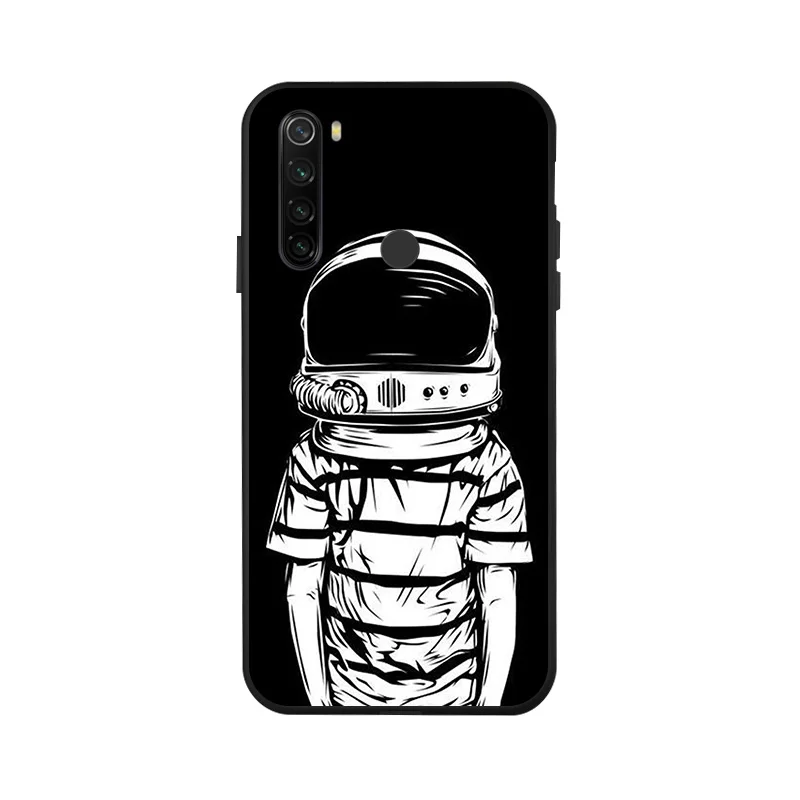 Case for Xiaomi Redmi Note 11 Cover Xiaomi Poco X3 Pro X4 F3 F4 GT Redmi Redmi Note 10 8 9 9S 10S 9A 9C Space Moon Phone Funda