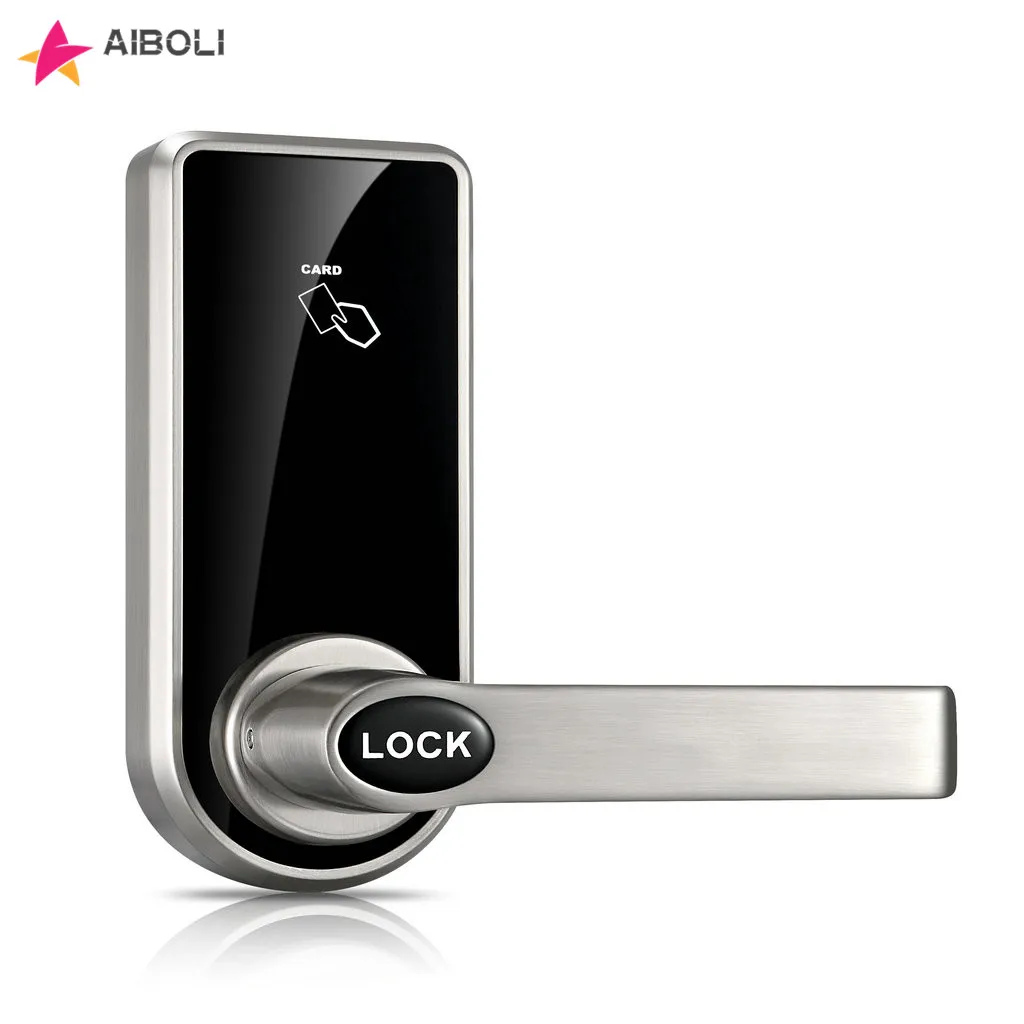Цифровой смарт замок AIBOLI из цинкового сплава защита от кражи электронный дверной