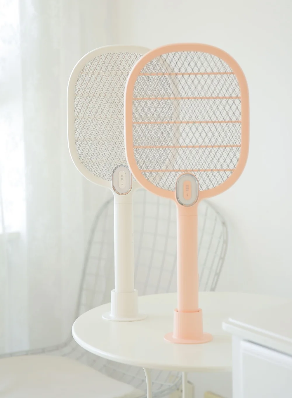 Xiaomi Mijia 3Life Mosquito Swatter Rechargeable LED Electric Insect Bug Fly Dispeller Killer Racket 3-Layer Net | Электроника