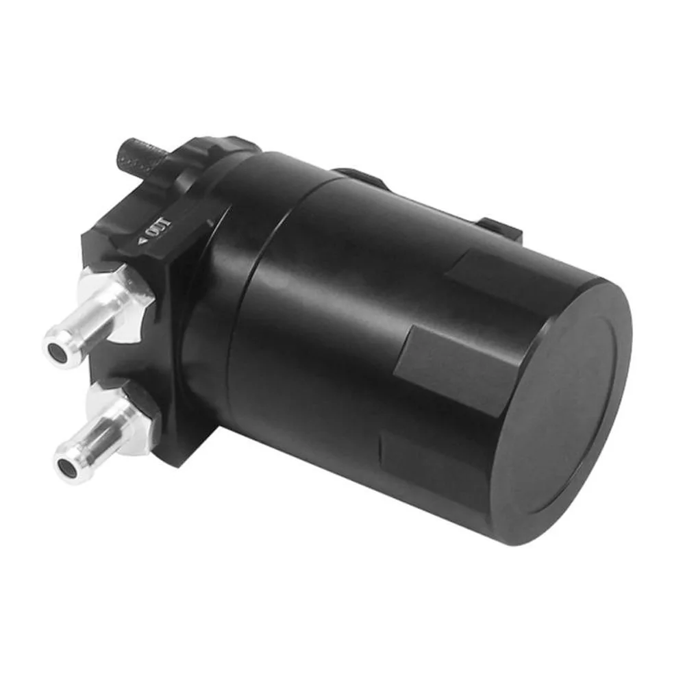 300 мл бак резервуар фильтр комплект Авто Черный алюминиевый сплав может бензин