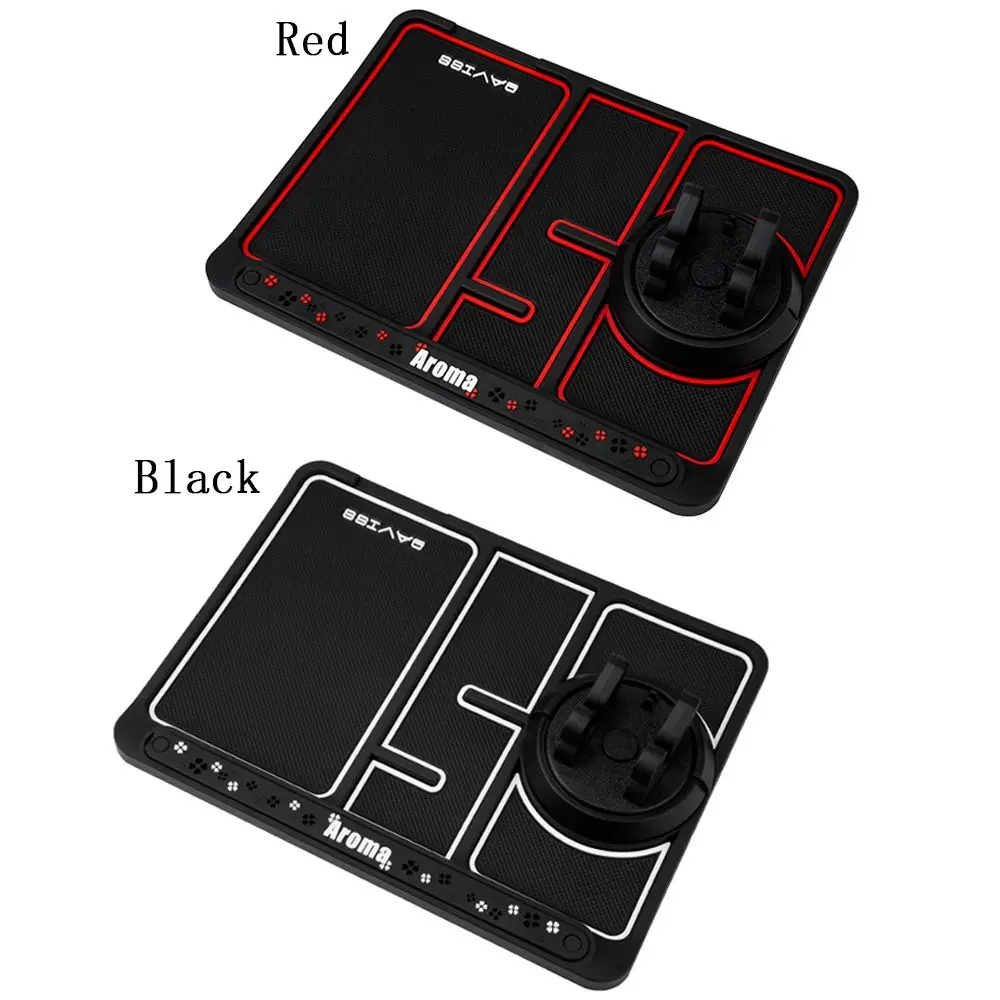 1 шт. Новый универсальный нескользящий коврик для телефона на 360 ° моющийся