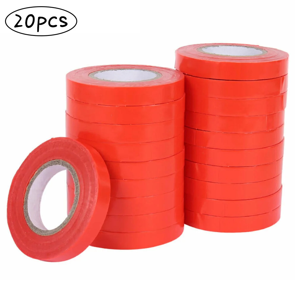 

20PCS Garden Plant Tying Tape Tool Machine Hand Tapener Branch Binding Tapes