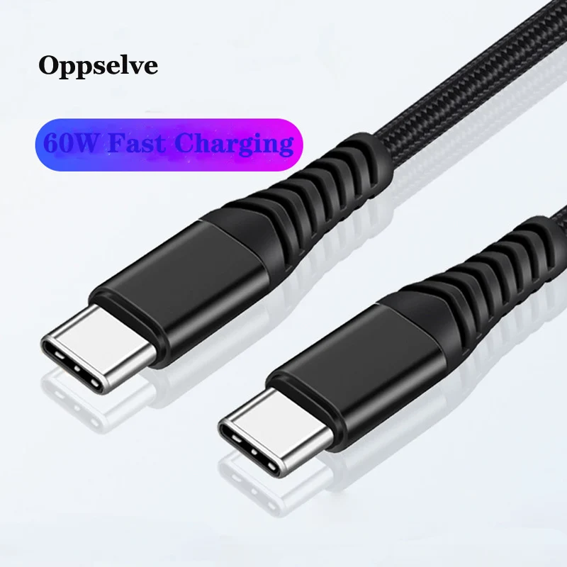 Oppselve 3A USB C к type зарядный кабель для samsung Galaxy S10 9 8 Plus 60 Вт PD провод быстрого заряда