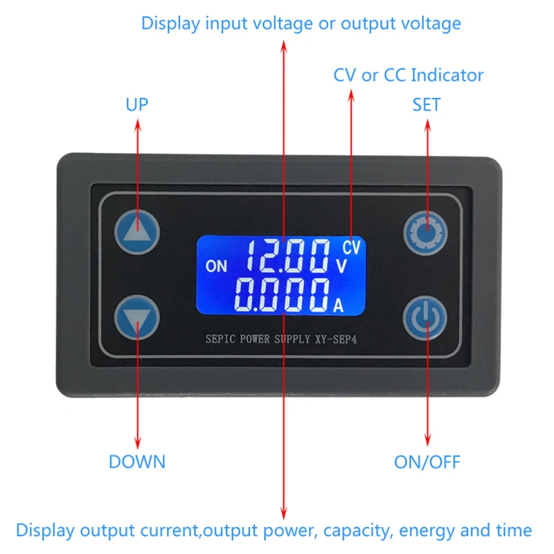 XY-SEP4 Adjustable Automatic Buck-Boost Power Supply Module | Обустройство дома