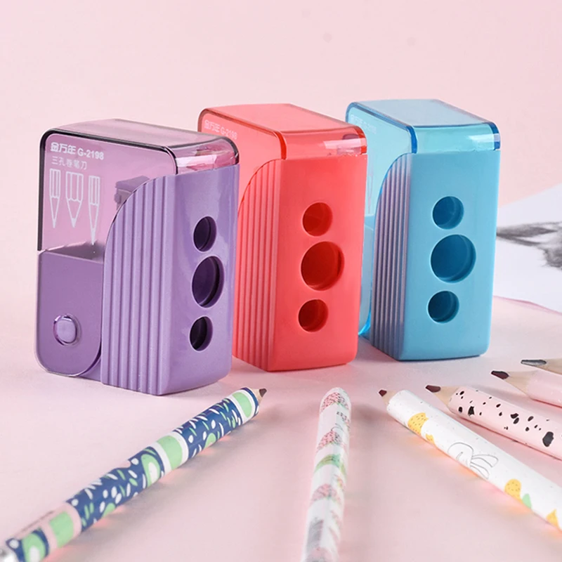 Sharpeners Coarse/fine Holes Elementary Students Manual Mechanical Pencil Sharpener G-2198