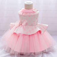 first communion dresses for girls scoop backless appliques flower girls dress bows tulle ball gown pageant dresses for girls