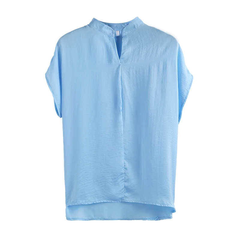 Свободный короткий рукав лето новый Размер Женская одежда мягкий дышащий шелк |